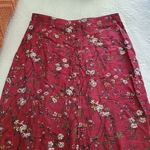 Target Floral Maxi skirt